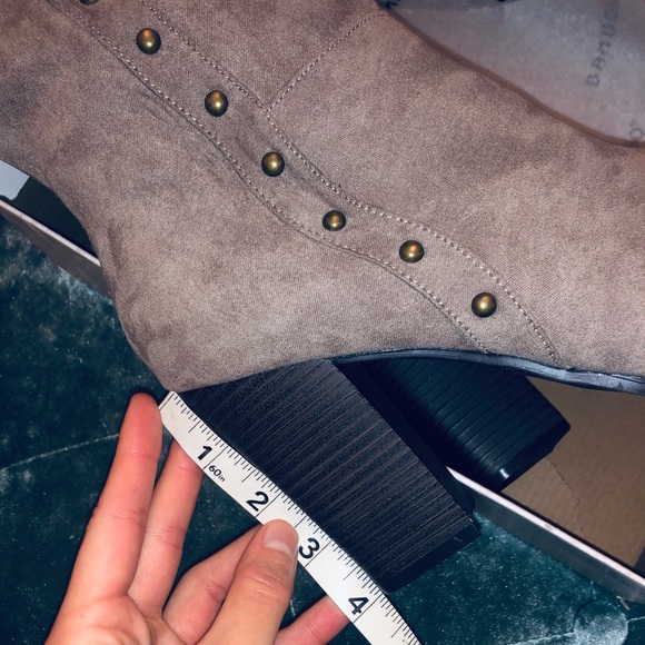 Bamboo Size 10 heeled boots BRAND NEW - Picture 6 of 6